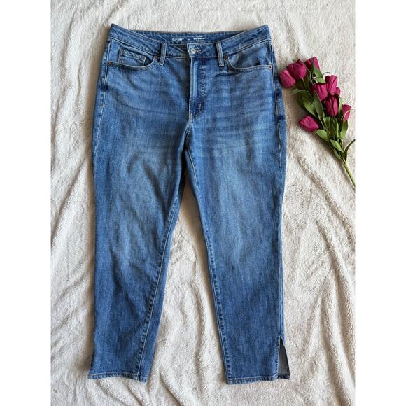 Old Navy Denim - Old Navy High Rise O.G. Straight Cropped Jeans Size 12